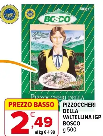 Iperal Pizzoccheri della valtellina igp BOSCO offerta