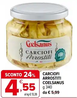 Iperal Carciofi arrostiti COELSANUS offerta