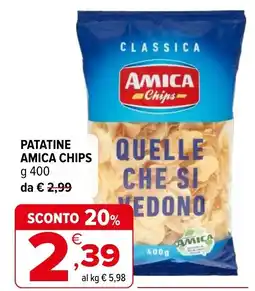 Iperal Patatine AMICA CHIPS offerta