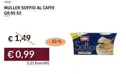 Prezzemolo e Vitale Muller soffio al caffe offerta