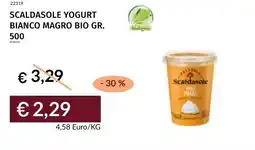 Prezzemolo e Vitale Scaldasole yogurt bianco magro bio offerta