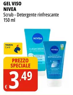 Tigros Gel viso NIVEA offerta