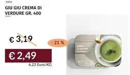 Prezzemolo e Vitale Giu giu crema di verdure offerta