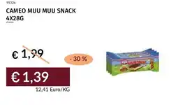 Prezzemolo e Vitale Cameo muu muu snack offerta