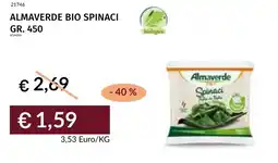 Prezzemolo e Vitale Almaverde bio spinaci offerta