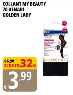 Tigros Collant my beauty 70 denari GOLDEN LADY offerta