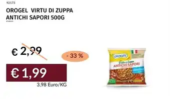 Prezzemolo e Vitale Orogel virtu di zuppa antichi sapori offerta