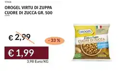 Prezzemolo e Vitale Orogel virtu di zuppa cuore di zucca offerta