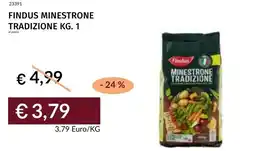 Prezzemolo e Vitale Findus minestrone tradizione offerta