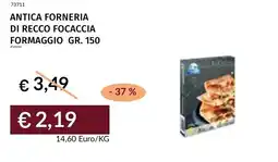 Prezzemolo e Vitale Antica forneria di recco focaccia formaggio offerta