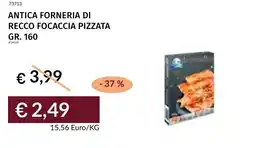 Prezzemolo e Vitale Antica forneria di recco focaccia pizzata offerta