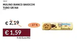 Prezzemolo e Vitale Mulino bianco baiocchi tubo offerta