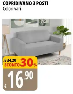 Tigros Copridivano 3 posti offerta