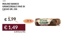 Prezzemolo e Vitale Mulino bianco grancereale fave di cacao offerta