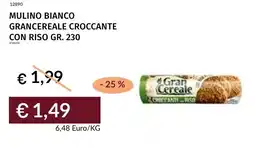 Prezzemolo e Vitale Mulino bianco grancereale croccante con riso offerta