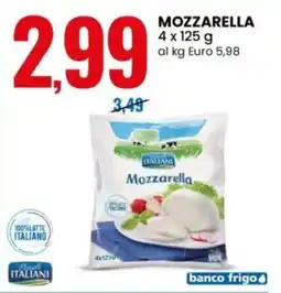 Eurospin Mozzarella offerta