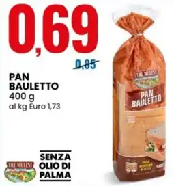 Eurospin Pan bauletto TRE MULINI offerta