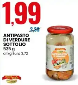 Eurospin Delizie dal sole antipasto di verdure sottolio offerta