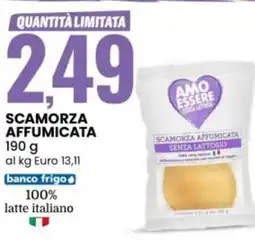 Eurospin AMO ESSERE Scamorza affumicata offerta