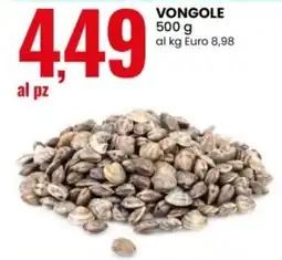 Eurospin Vongole offerta