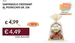 Prezzemolo e Vitale Santangelo croissant al pistacchio offerta