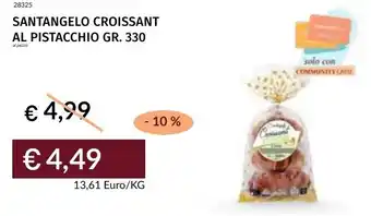 Prezzemolo e Vitale Santangelo croissant al pistacchio offerta