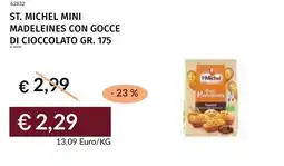 Prezzemolo e Vitale St. michel mini madeleines con gocce di cioccolato offerta