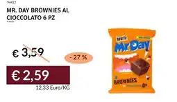 Prezzemolo e Vitale Mr. day brownies al cioccolato offerta