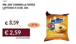 Prezzemolo e Vitale Mr. day ciambella senza lattosio offerta
