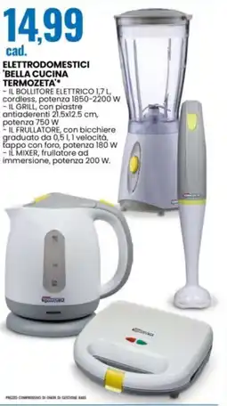 Eurospin Elettrodomestici 'bella cucina TERMOZETA offerta