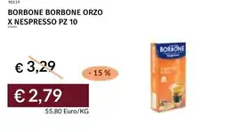 Prezzemolo e Vitale Borbone borbone orzo x nespresso offerta