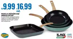 Eurospin Padella 20/24/28 cm/ griglia 28 cm SISTEMA casa offerta