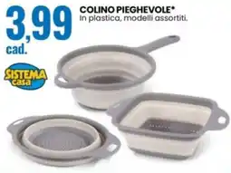 Eurospin Colino pieghevole SISTEMA casa offerta