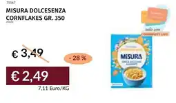 Prezzemolo e Vitale Misura dolcesenza cornflakes offerta