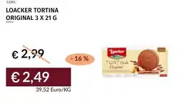 Prezzemolo e Vitale Loacker tortina original offerta