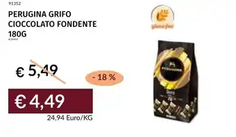 Prezzemolo e Vitale Perugina grifo cioccolato fondente offerta