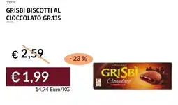 Prezzemolo e Vitale Grisbi biscotti al cioccolato offerta