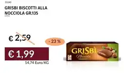 Prezzemolo e Vitale Grisbi biscotti alla nocciola offerta