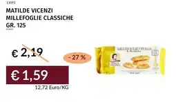 Prezzemolo e Vitale Matilde vicenzi millefoglie classiche offerta