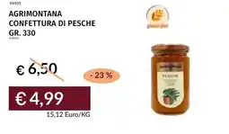 Prezzemolo e Vitale Agrimontana confettura di pesche offerta