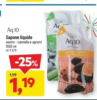 DPiù Sapone liquido offerta