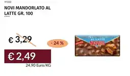 Prezzemolo e Vitale Novi mandorlato al latte offerta