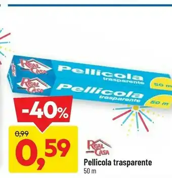 DPiù Real casa pellicola trasparente offerta