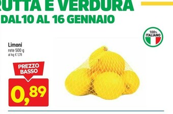 DPiù Limoni offerta