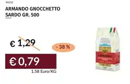 Prezzemolo e Vitale Armando gnocchetto sardo offerta