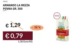 Prezzemolo e Vitale Armando la mezza penna offerta