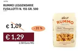 Prezzemolo e Vitale Rummo leggendarie fusillotti N. 155 offerta