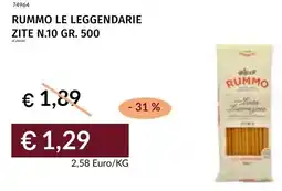 Prezzemolo e Vitale Rummo le leggendarie zite N.10 offerta