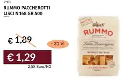 Prezzemolo e Vitale Rummo paccherotti lisci N.168 offerta