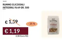 Prezzemolo e Vitale Rummo elicoidali integrali N.49 offerta